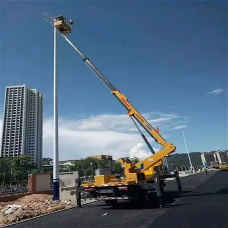 肥西县维修路灯的曲臂升降车出租