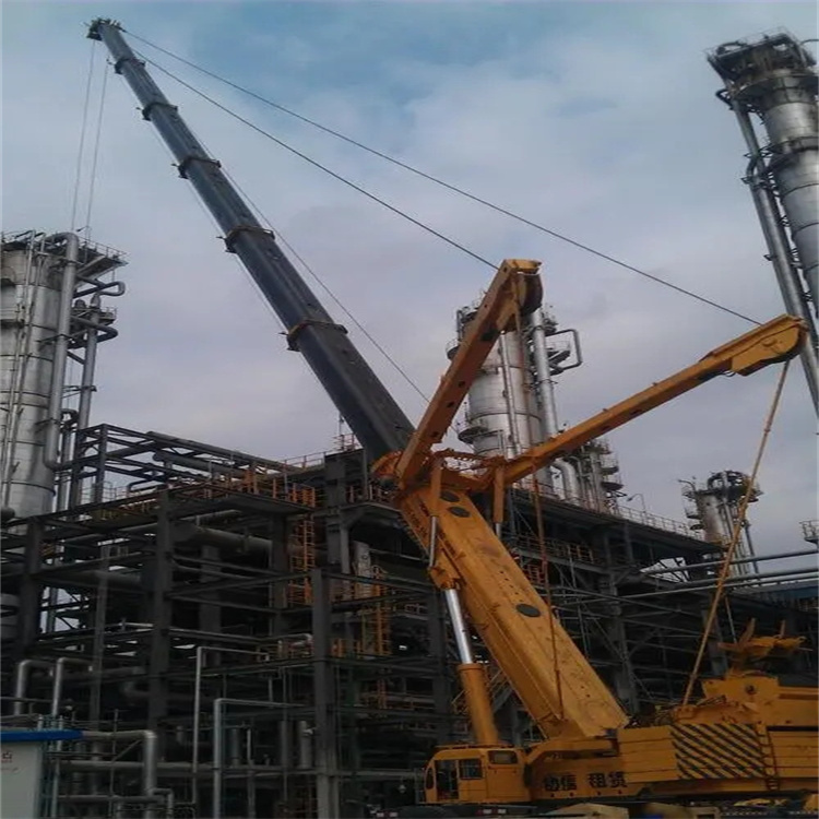 肥西县厂房钢结构吊装租赁多少吨吊车合适？